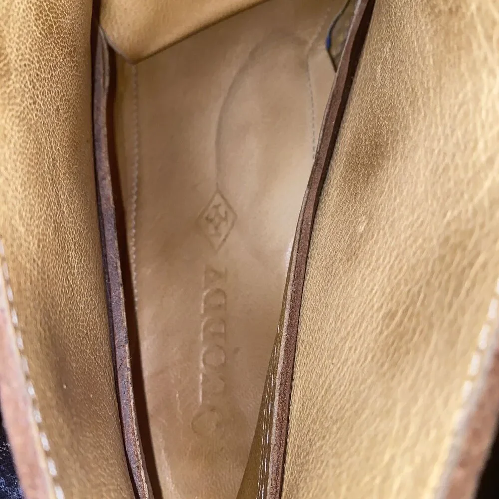 Quoddy authentic brown leather‎ ankle Amazonas moccasin boots 9